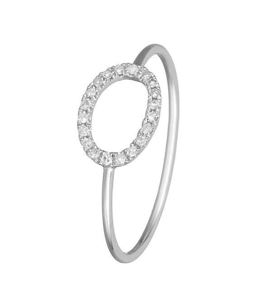 Anello Eclipse - Oro bianco 375/1000