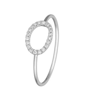 Ring Eclipse - Weissgold 375/1000