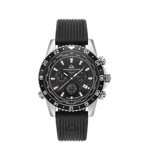 Uhr Velocite VI - Silber/Schwarz & Schwarz