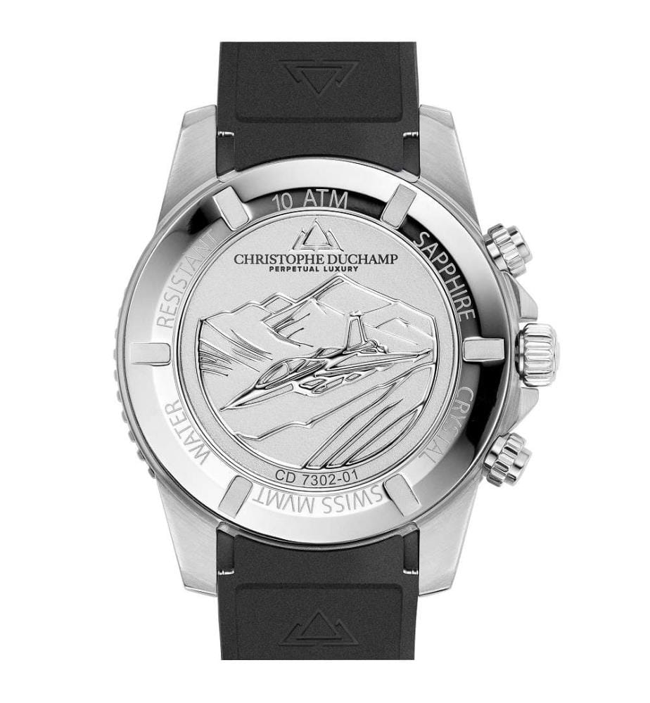 Uhr Velocite V2 Chrono – Silber & Schwarz