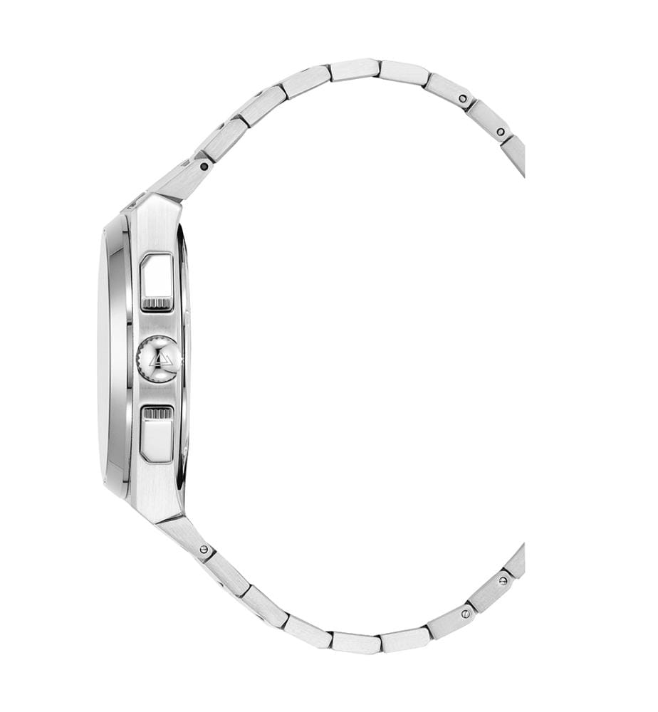 Attitude Chrono Uhr – Silber & Grün
