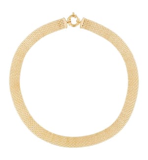 Halskette Mit Boué-Verschluss Maille Calera - Gelbgold 375/1000