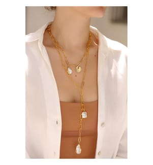 Pearl Necklace - White