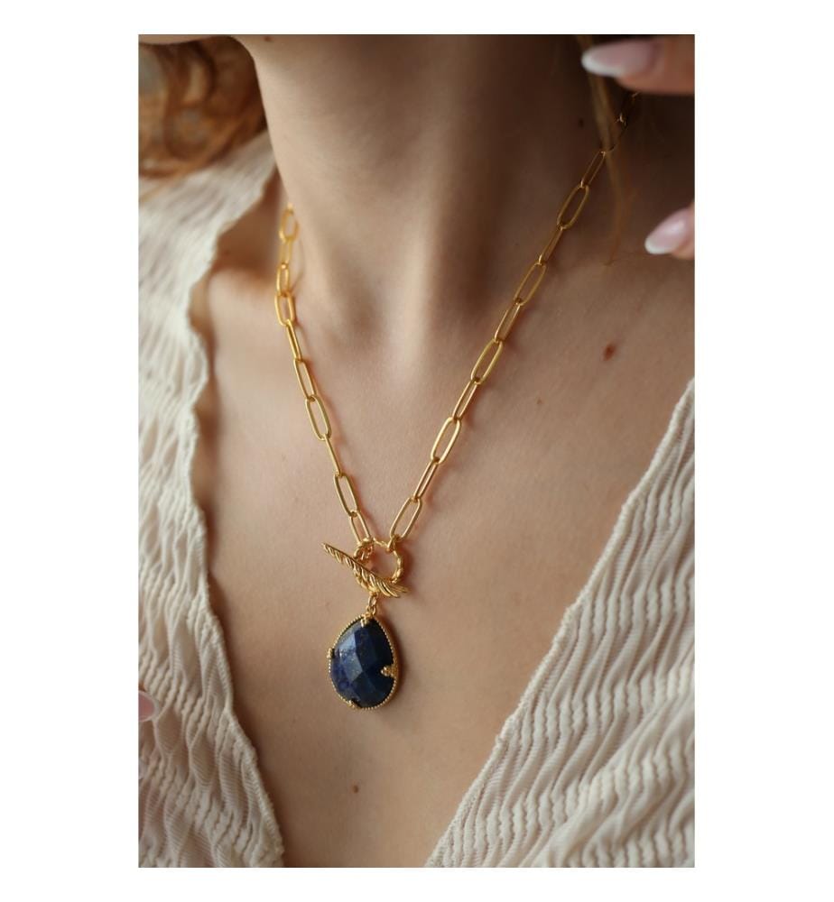 Lapis Collier - Bleu
