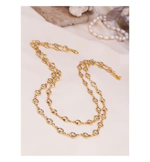 Collier Cristal - Blanc