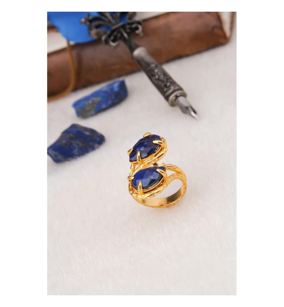Lapis Ring - Dunkelblau