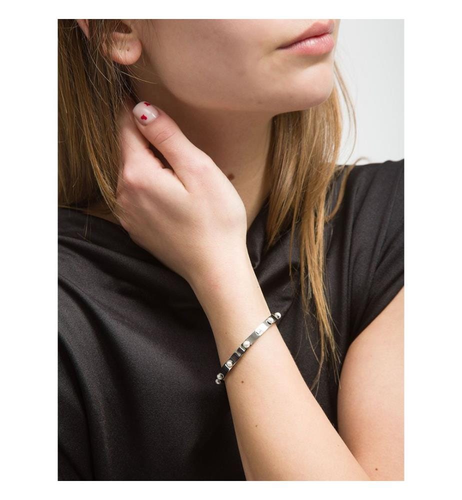 Bracciale - Argento e perle