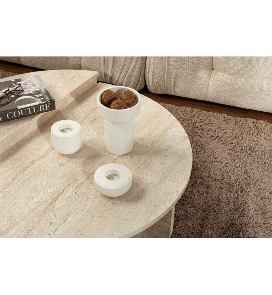 Couchtisch – Travertin