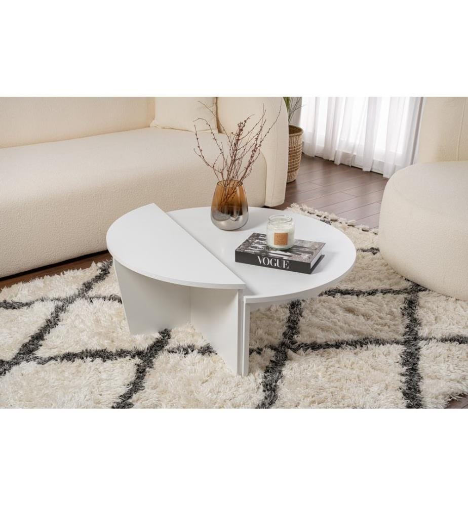 Couchtisch – Weiss
