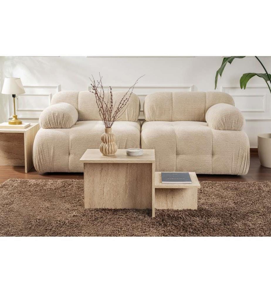 Couchtisch – Travertin