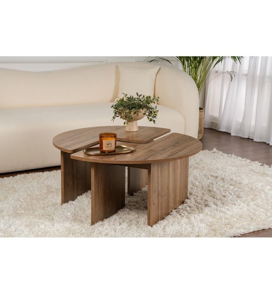 Couchtisch – Nussbaum
