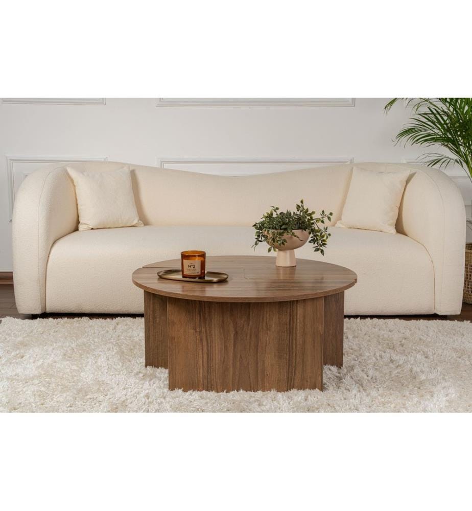 Couchtisch – Nussbaum