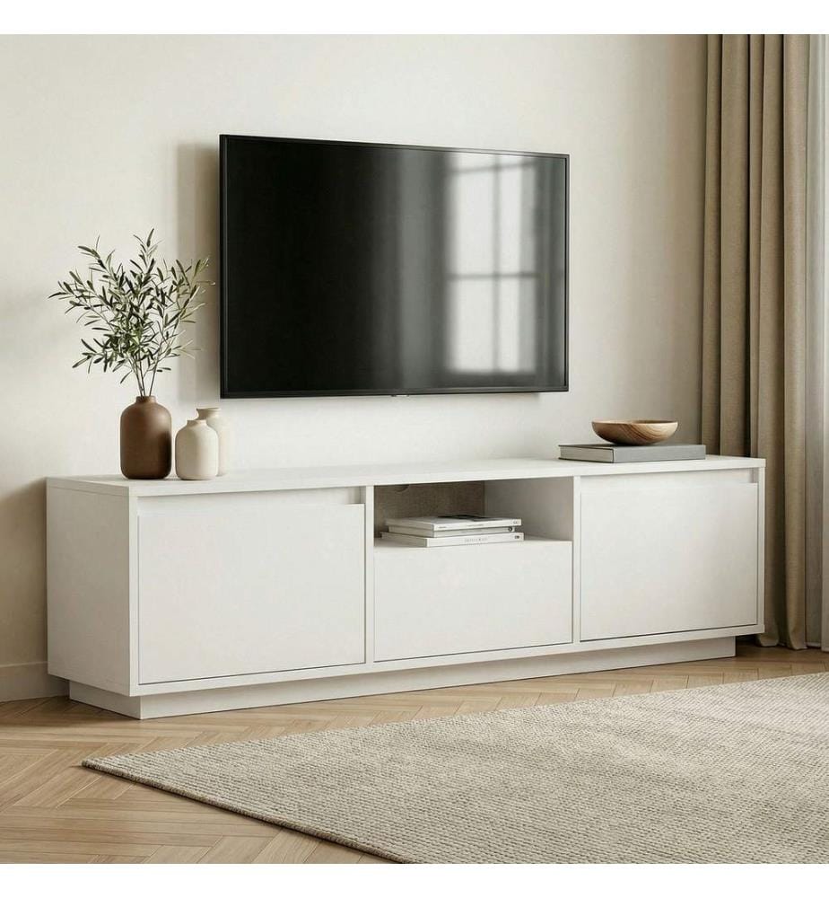 TV-Möbel – Naturweiss
