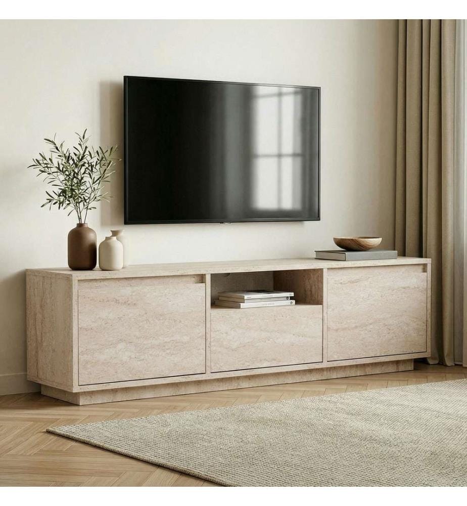 TV-Schrank – Travertin