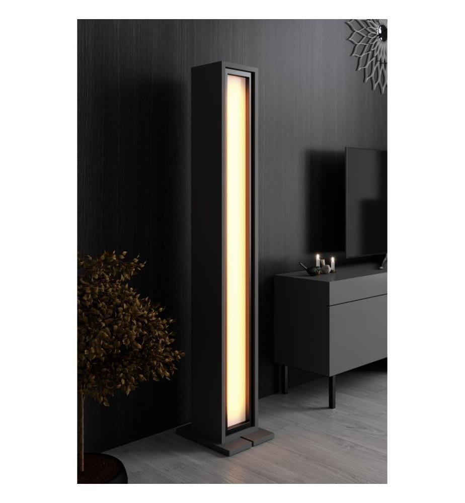 Stehlampe – Anthrazit
