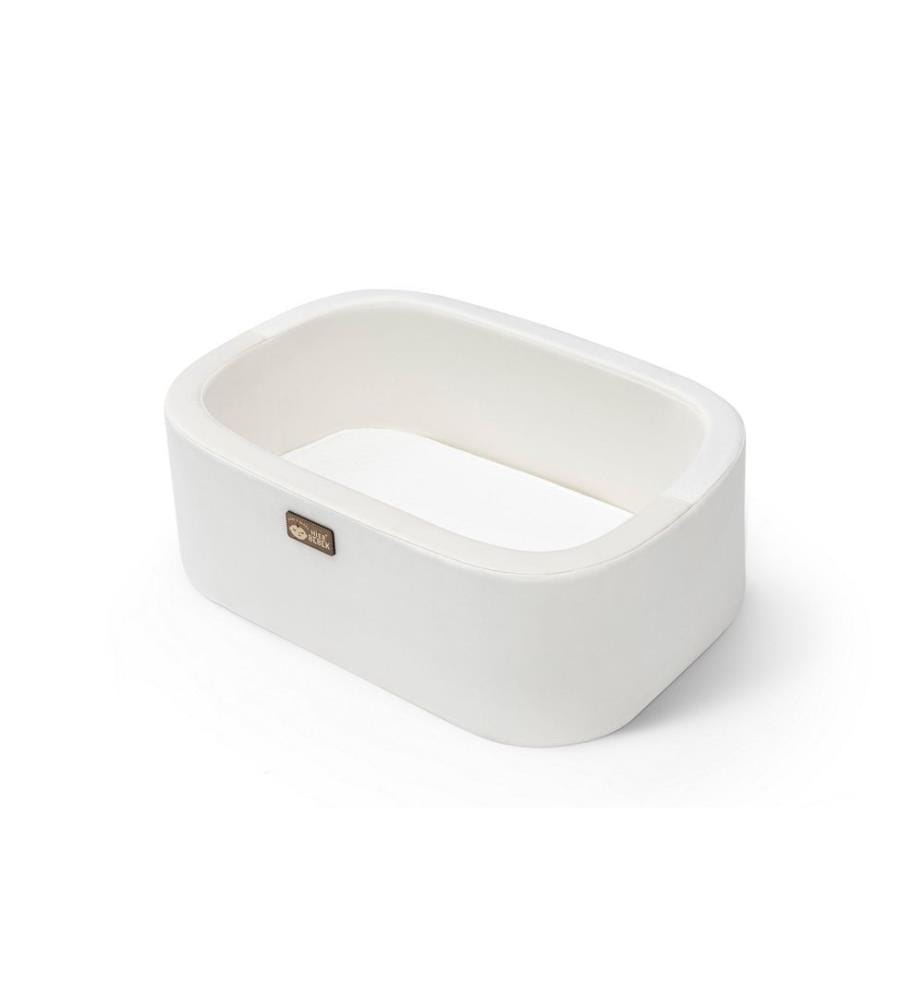 Babybett – Weiss / Goldfarben