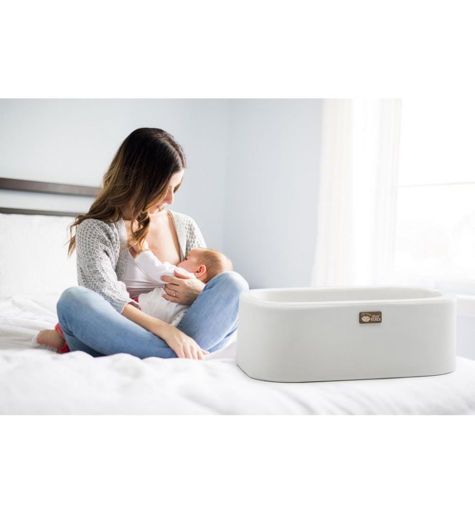 Babybett – Weiss / Goldfarben