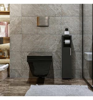 Badezimmerschrank – Anthrazit