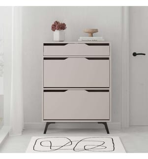 Schuhschrank – Hellbraun