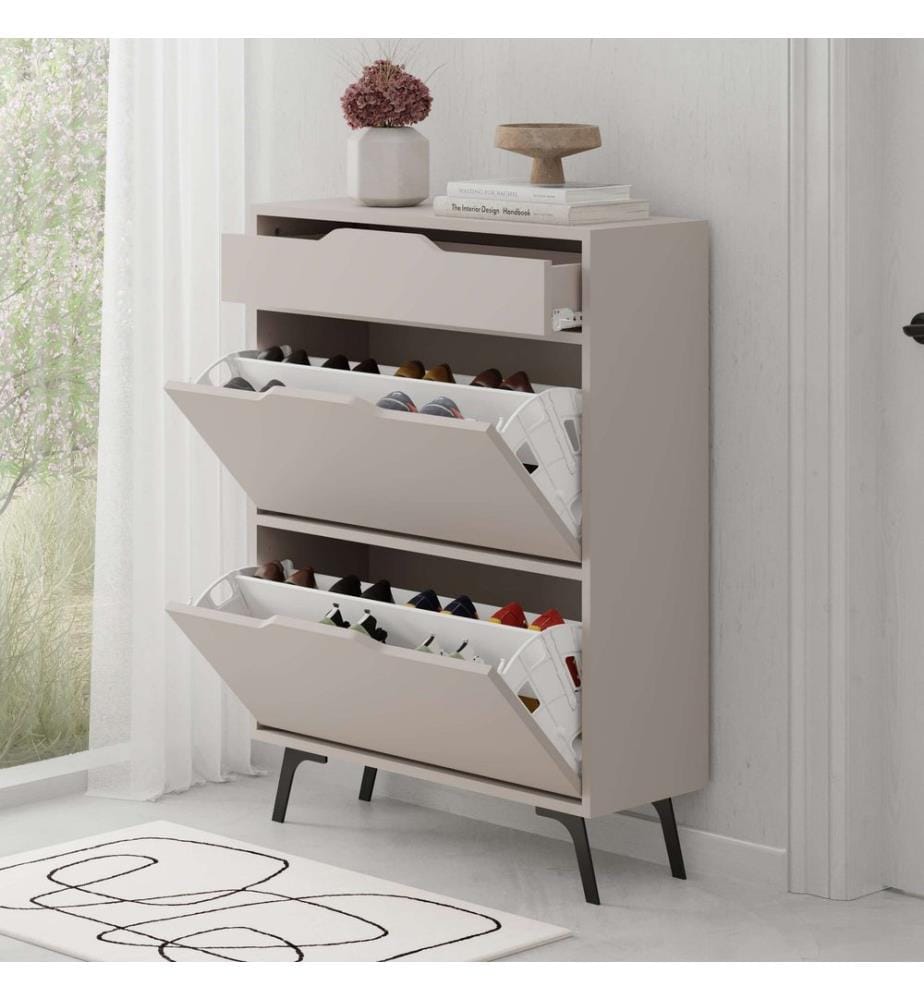 Schuhschrank – Hellbraun