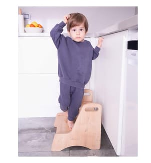 Kindertrittleiter – Braun