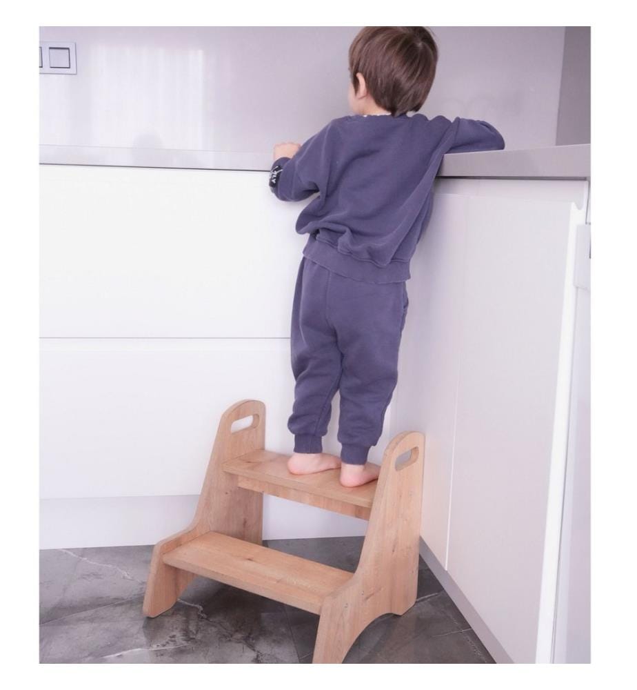 Kindertrittleiter – Braun