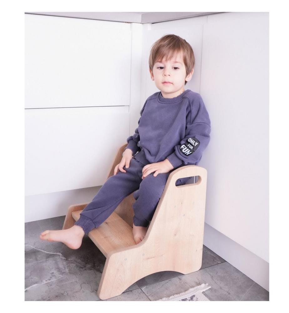 Kindertrittleiter – Braun