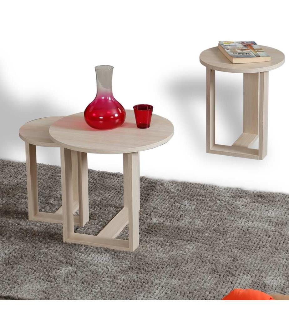 Ausziehbarer Tisch – 3-teilig – Eiche