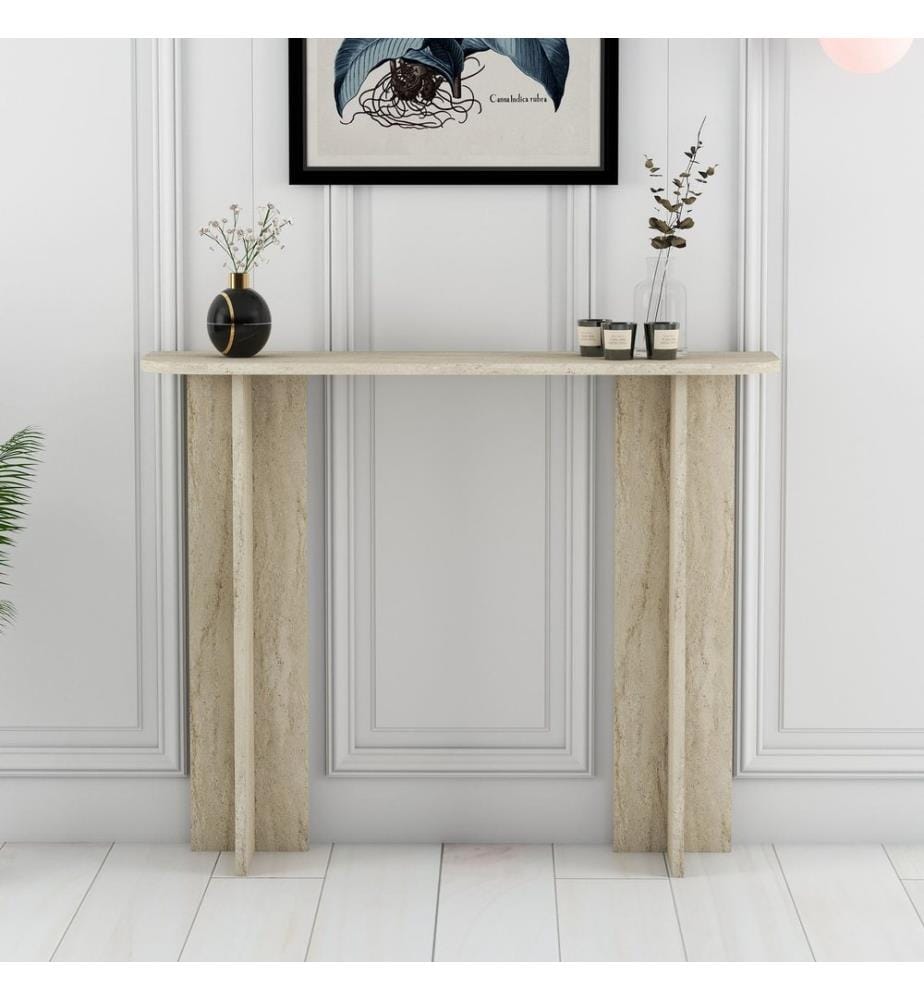 Table de maquillage - Travertin
