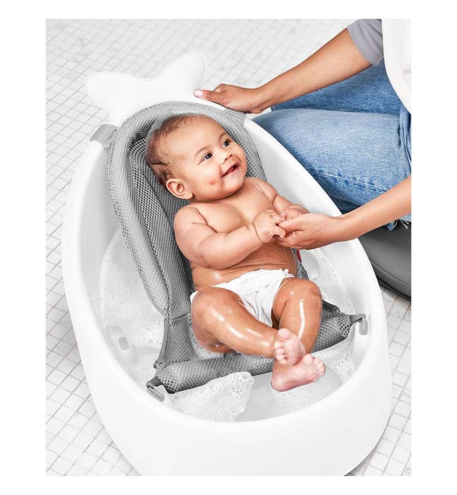 Moby Badewanne mit Liegestuhl 3 Positionen - Weiss