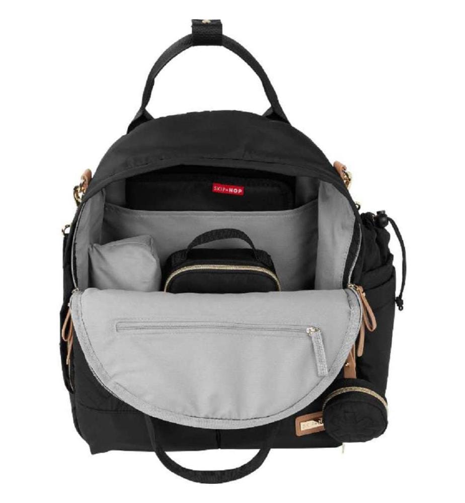 Suite 6Pc Rucksack Set-Schwarz