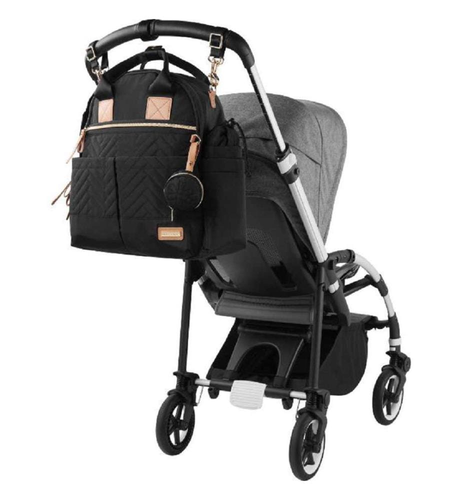 Suite 6Pc Rucksack Set-Schwarz
