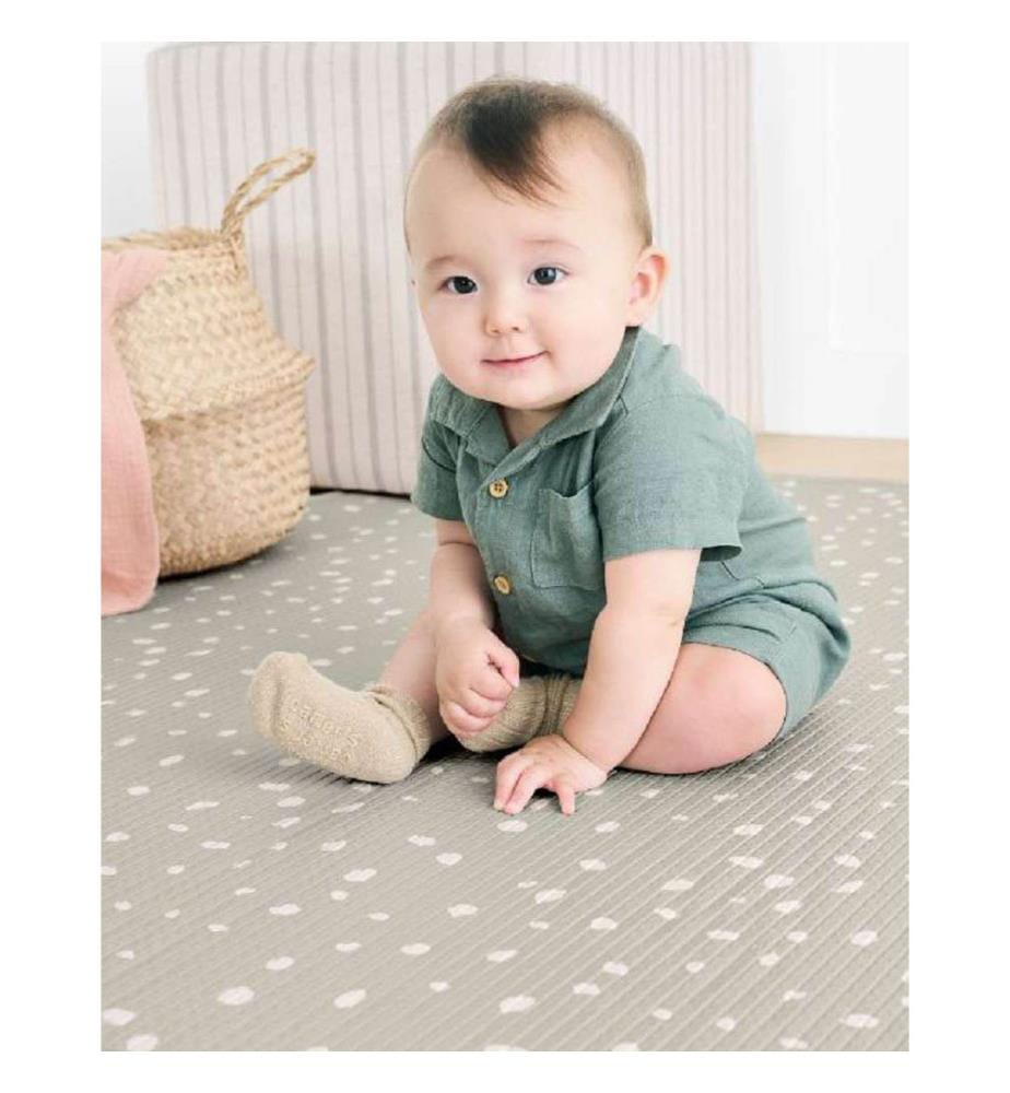 Boho-Wendespielteppich - Beige