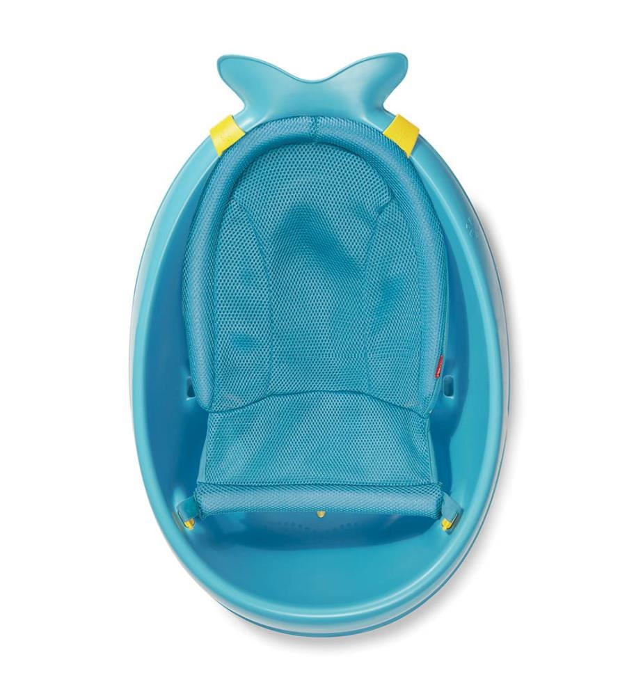 Babybadewanne mit 3-Positionen-Sitz - Blau