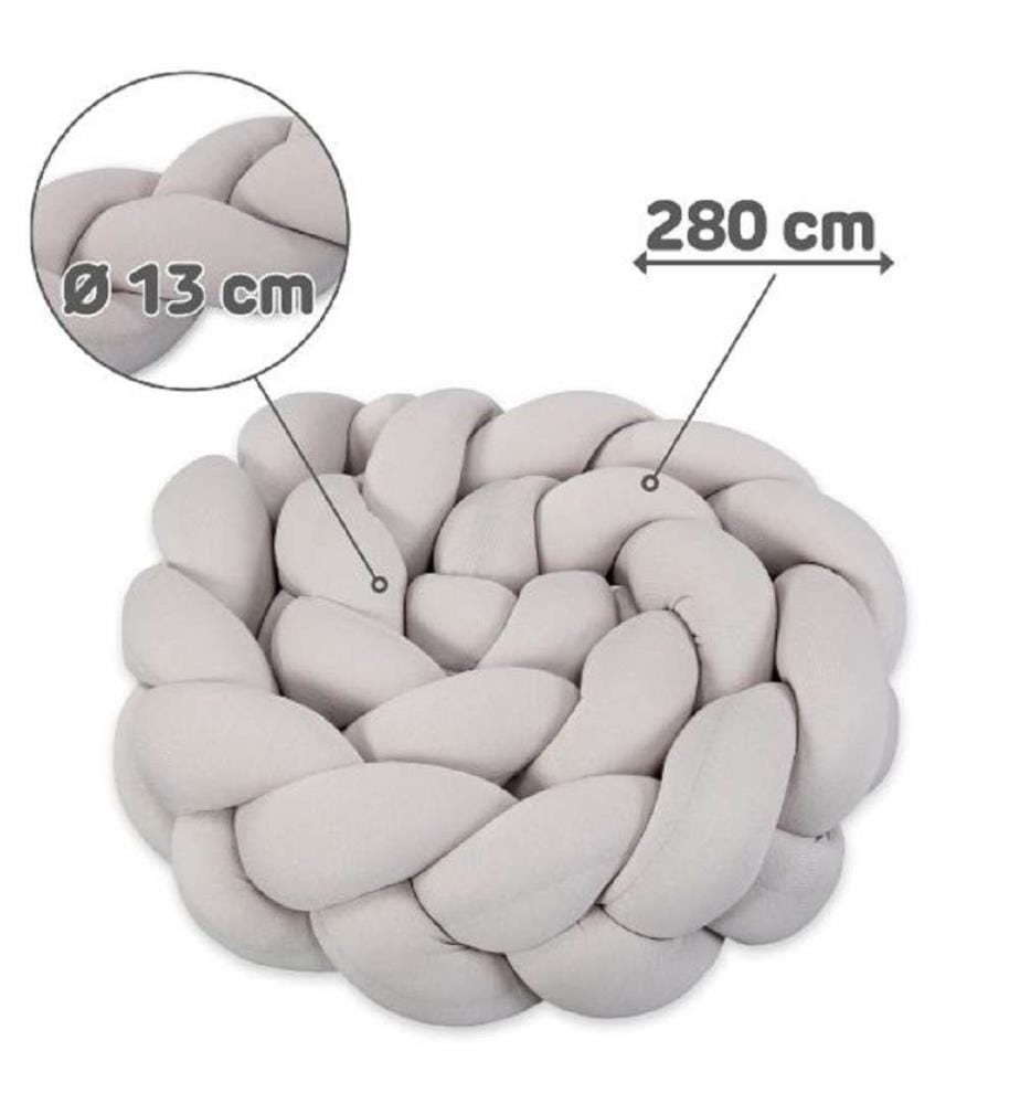Nestchenschlange Geflochten Beige 280