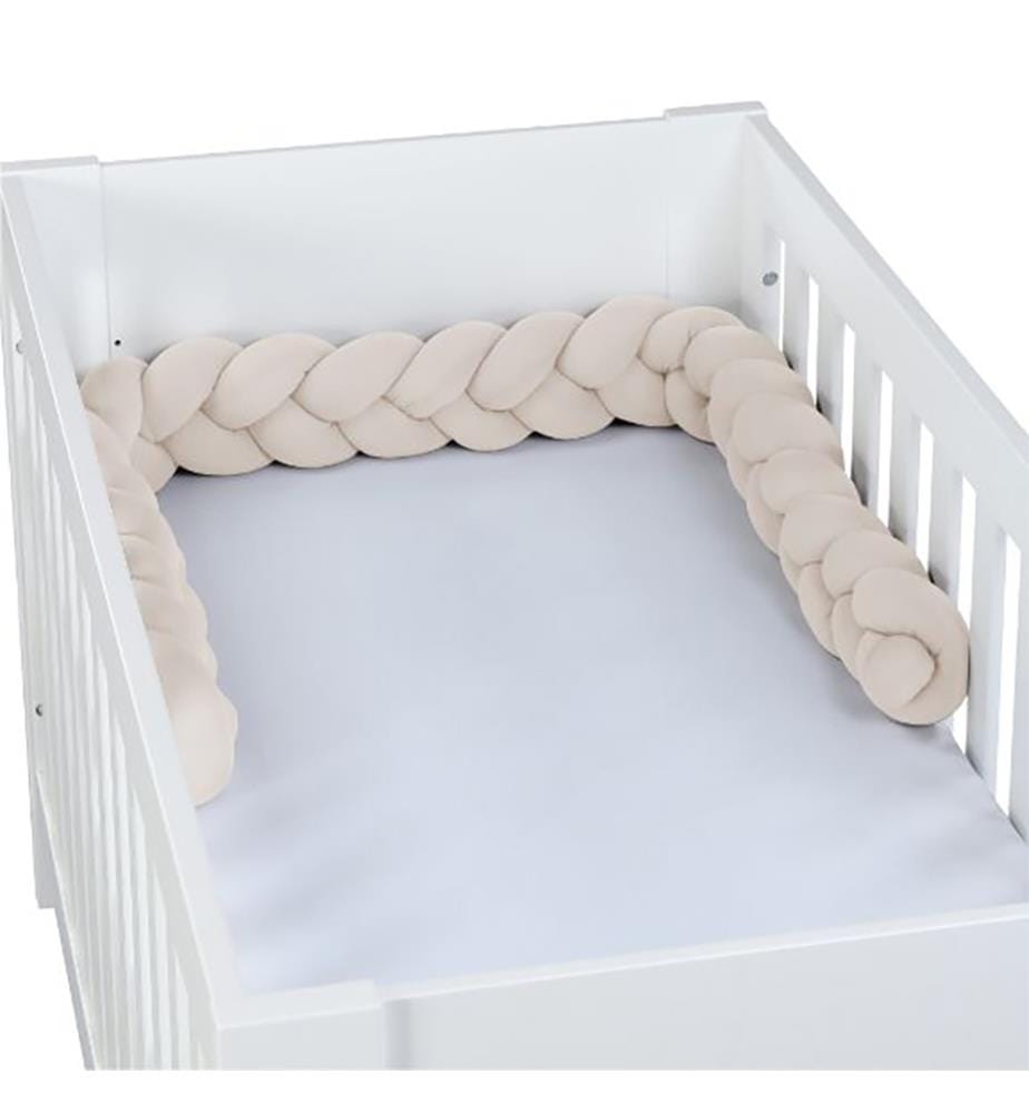 Geflochtene Entourage-Schlange Creme 200
