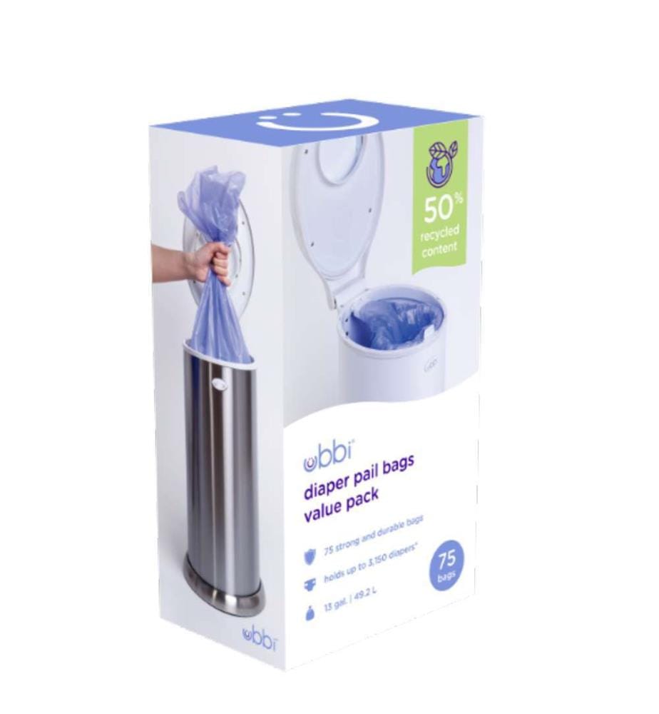 Plastikbeutel Periwinkle 3-Pack à 25 Stk