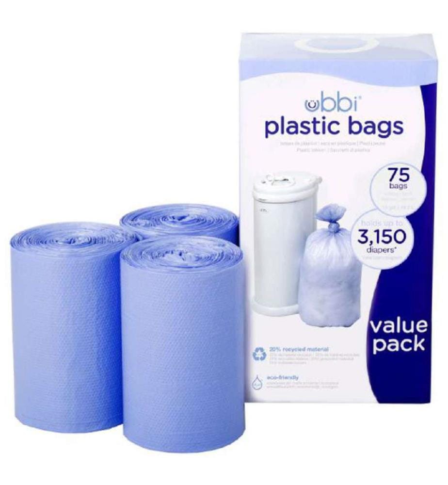 Plastikbeutel Periwinkle 3-Pack à 25 Stk