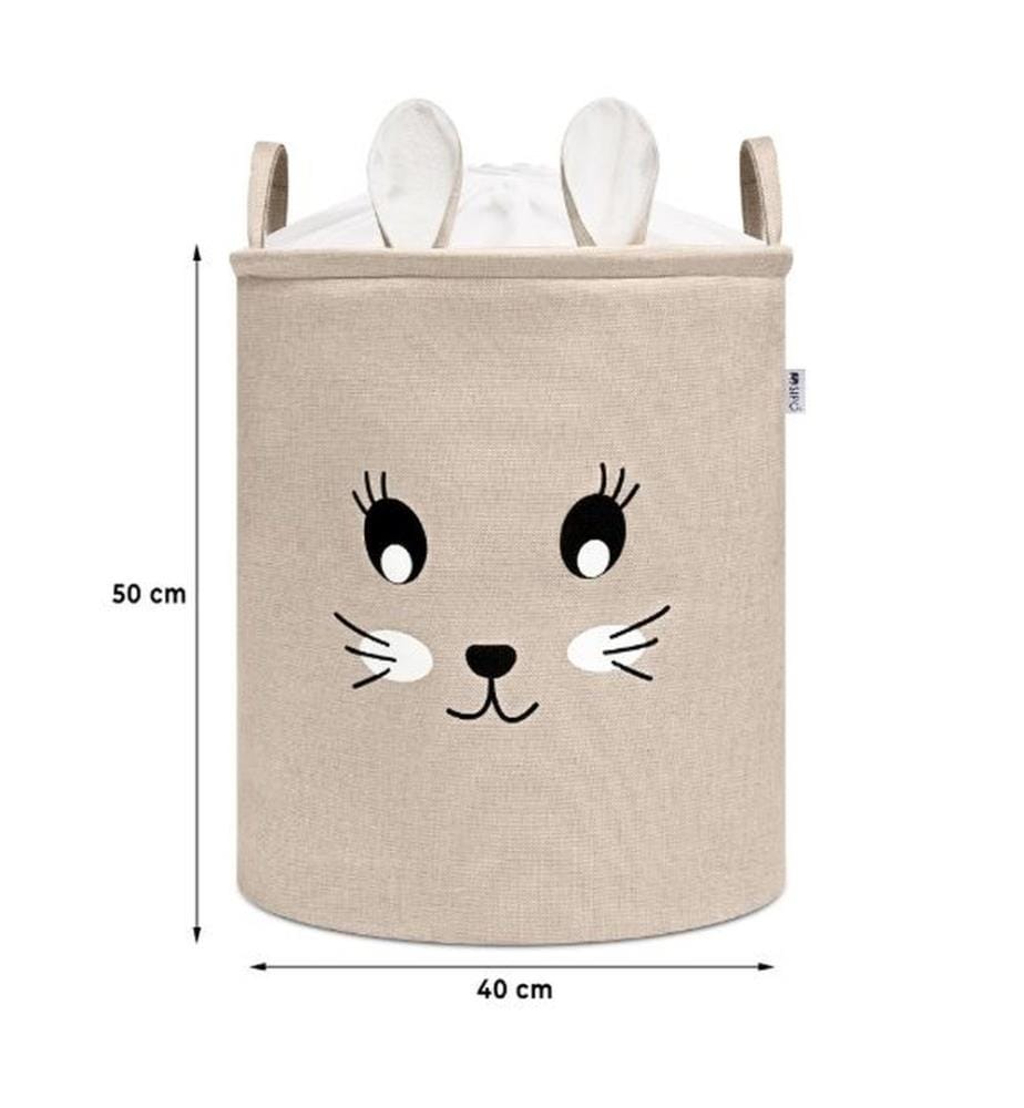 Aufbewahrungskorb XL Hase creme