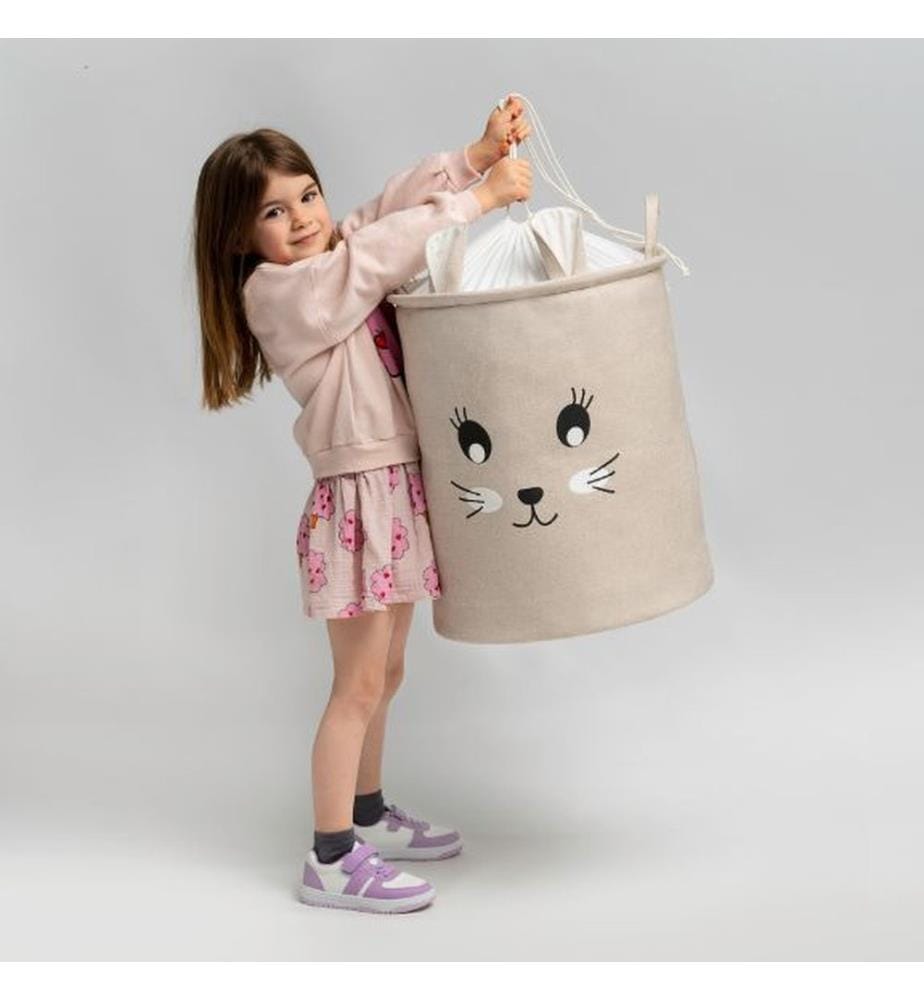 Aufbewahrungskorb XL Hase creme