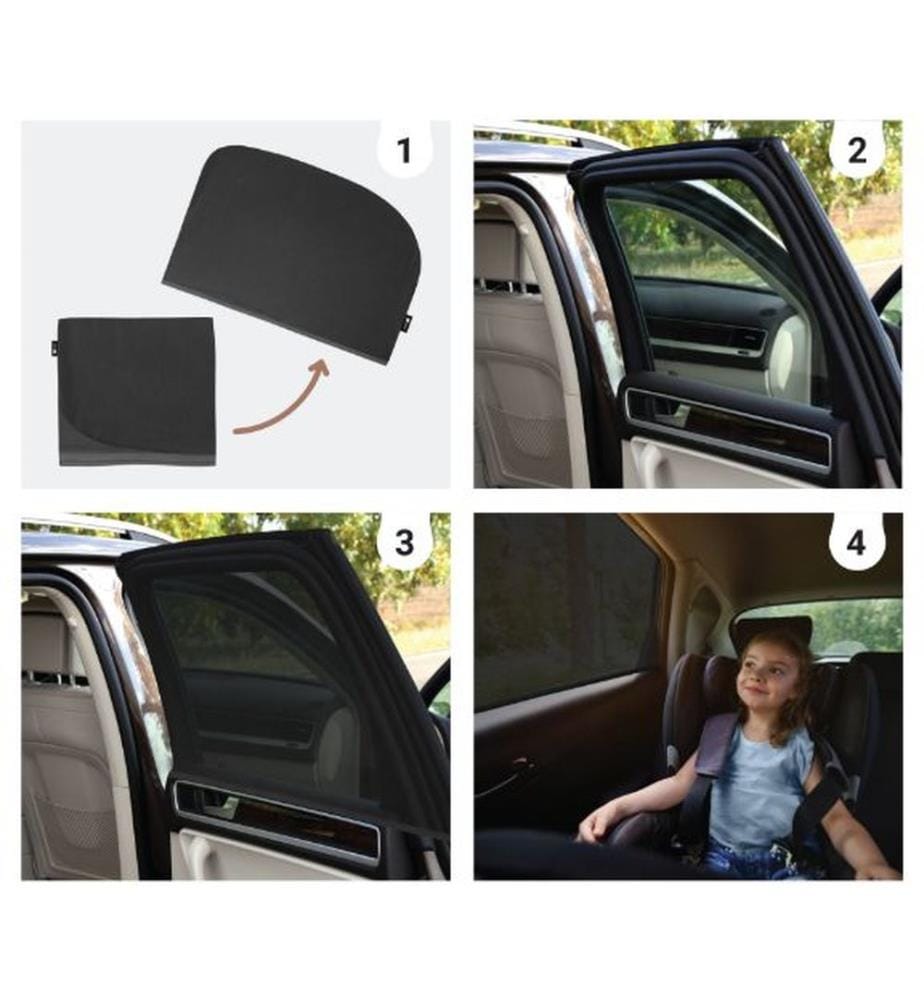 Dehnbare Autofensterrahmen 2Stk