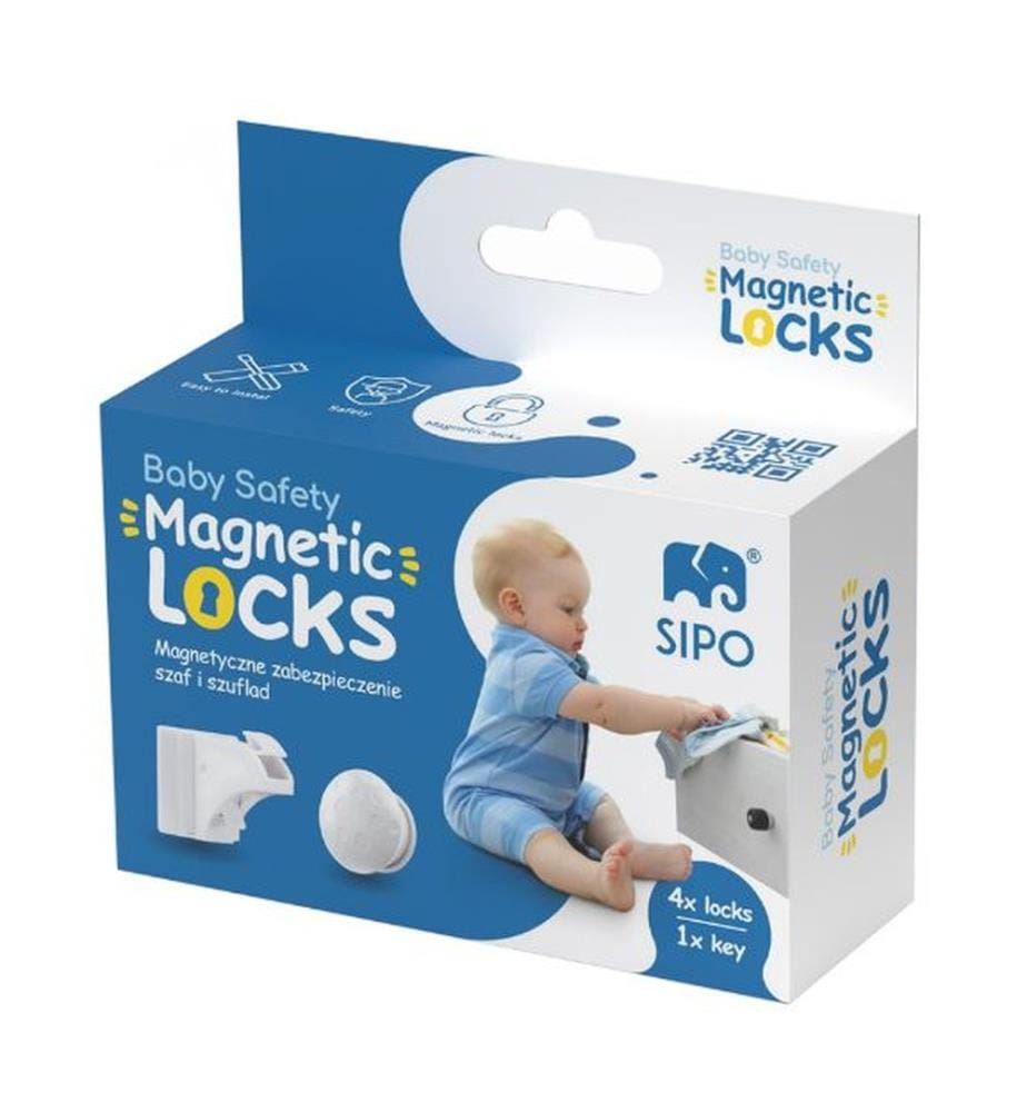 Magnetisches Sicherheitsschloss 4Stk