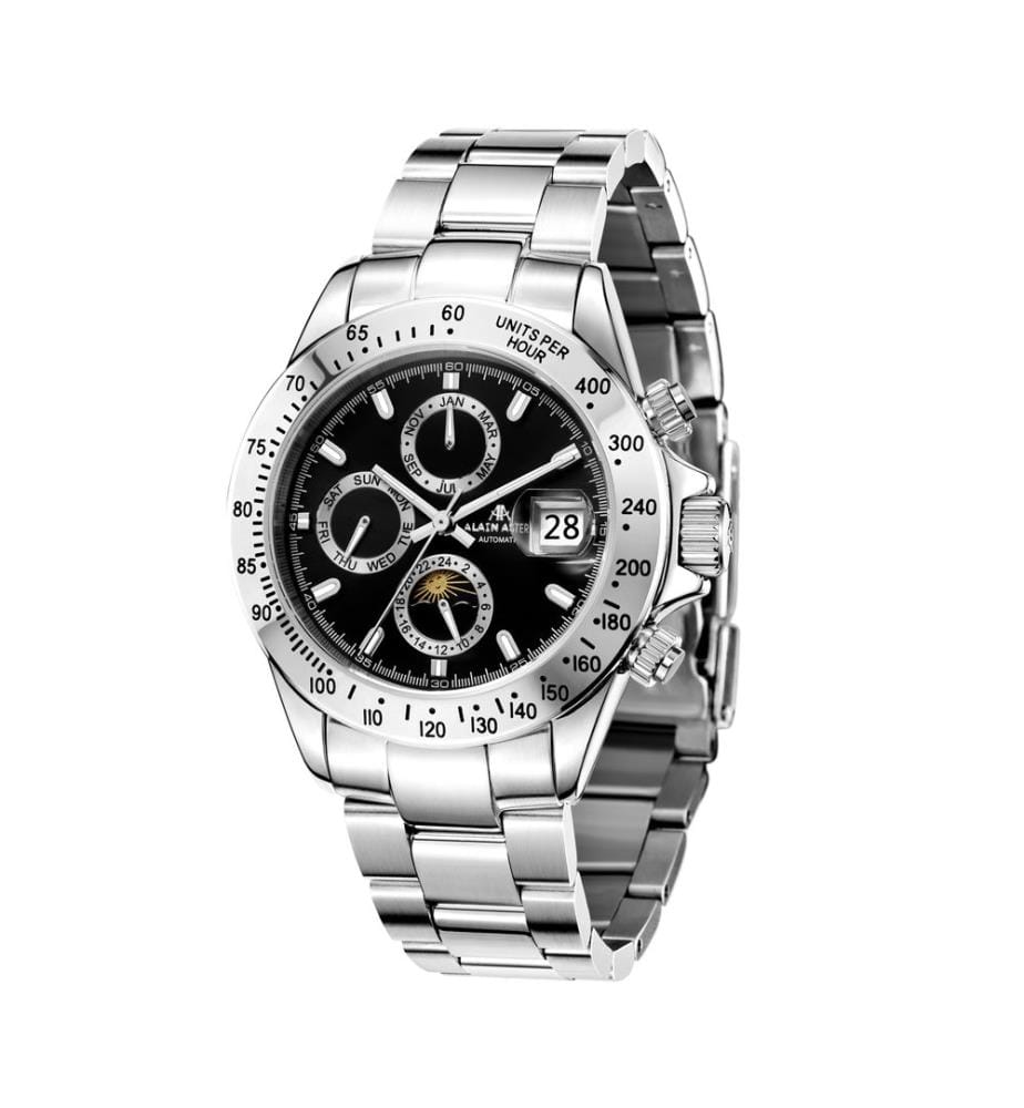 Automatische Armbanduhr Commander - Silber