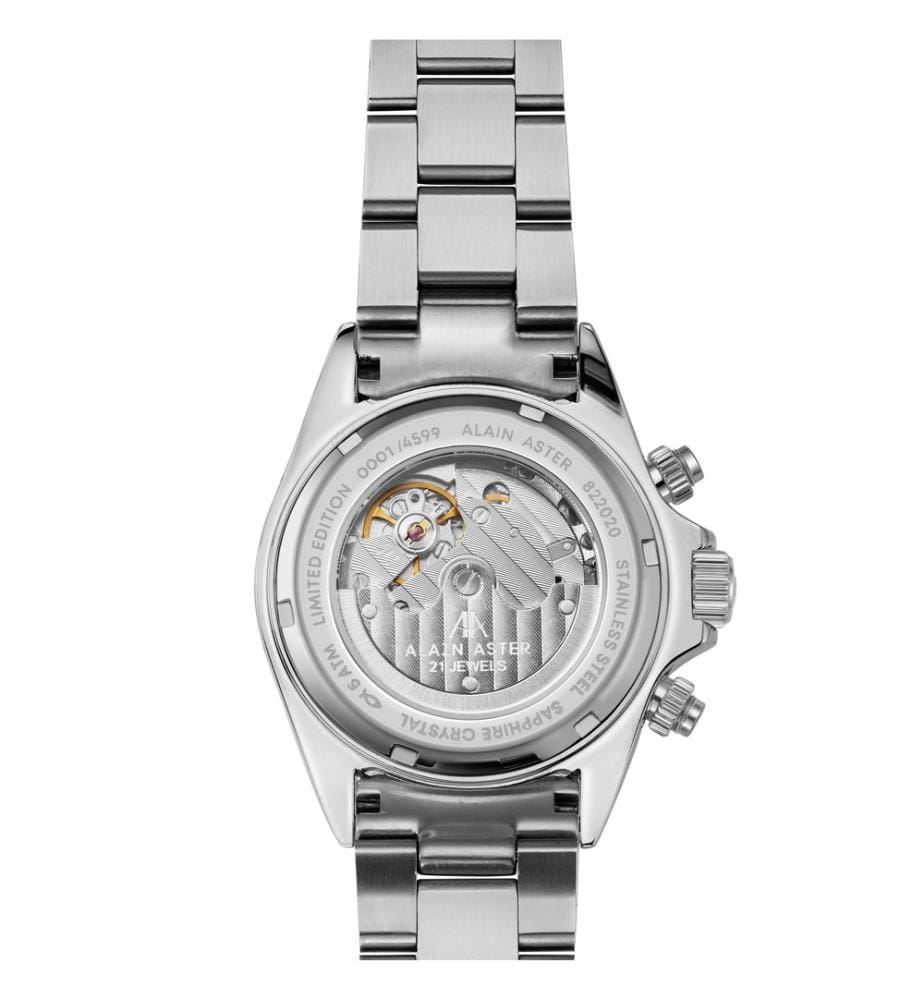 Automatische Armbanduhr Commander - Silber