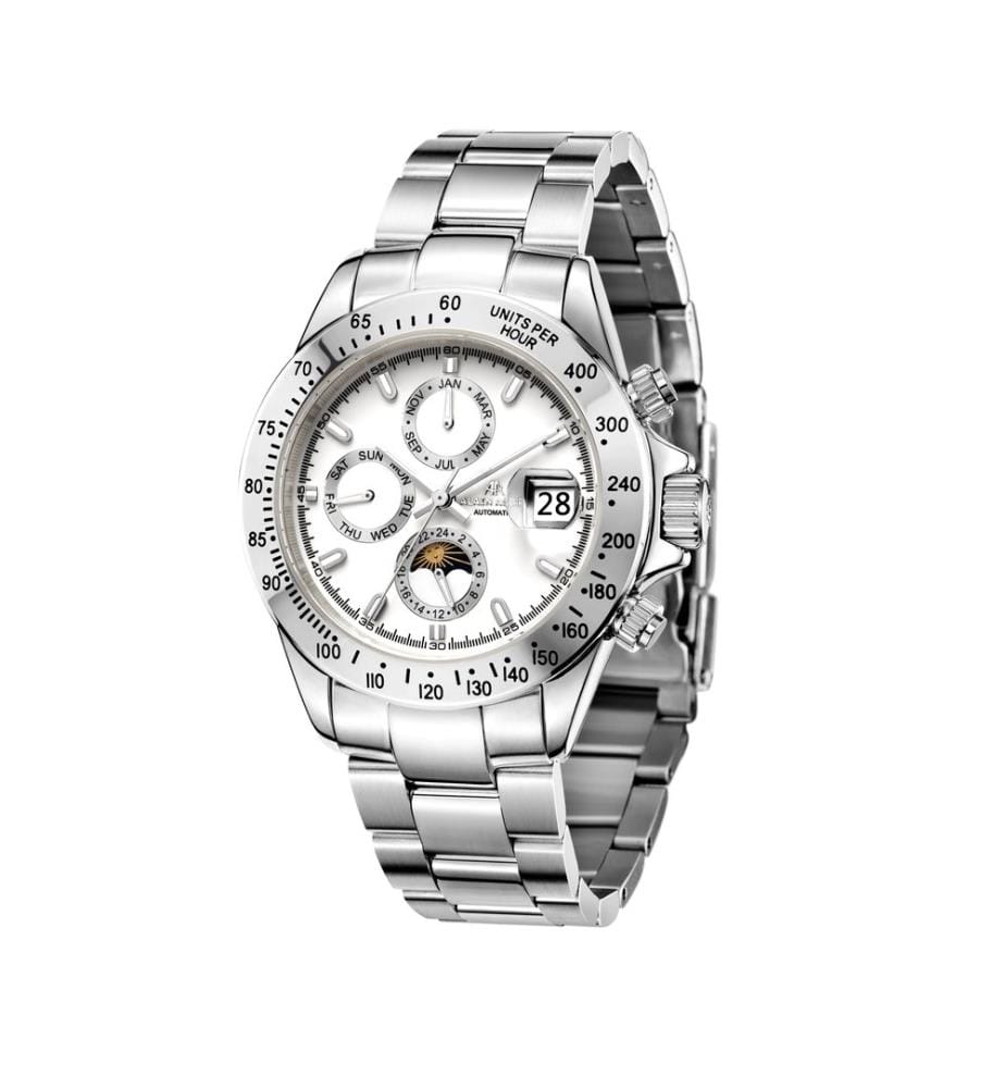 Automatische Armbanduhr Commander - Silber