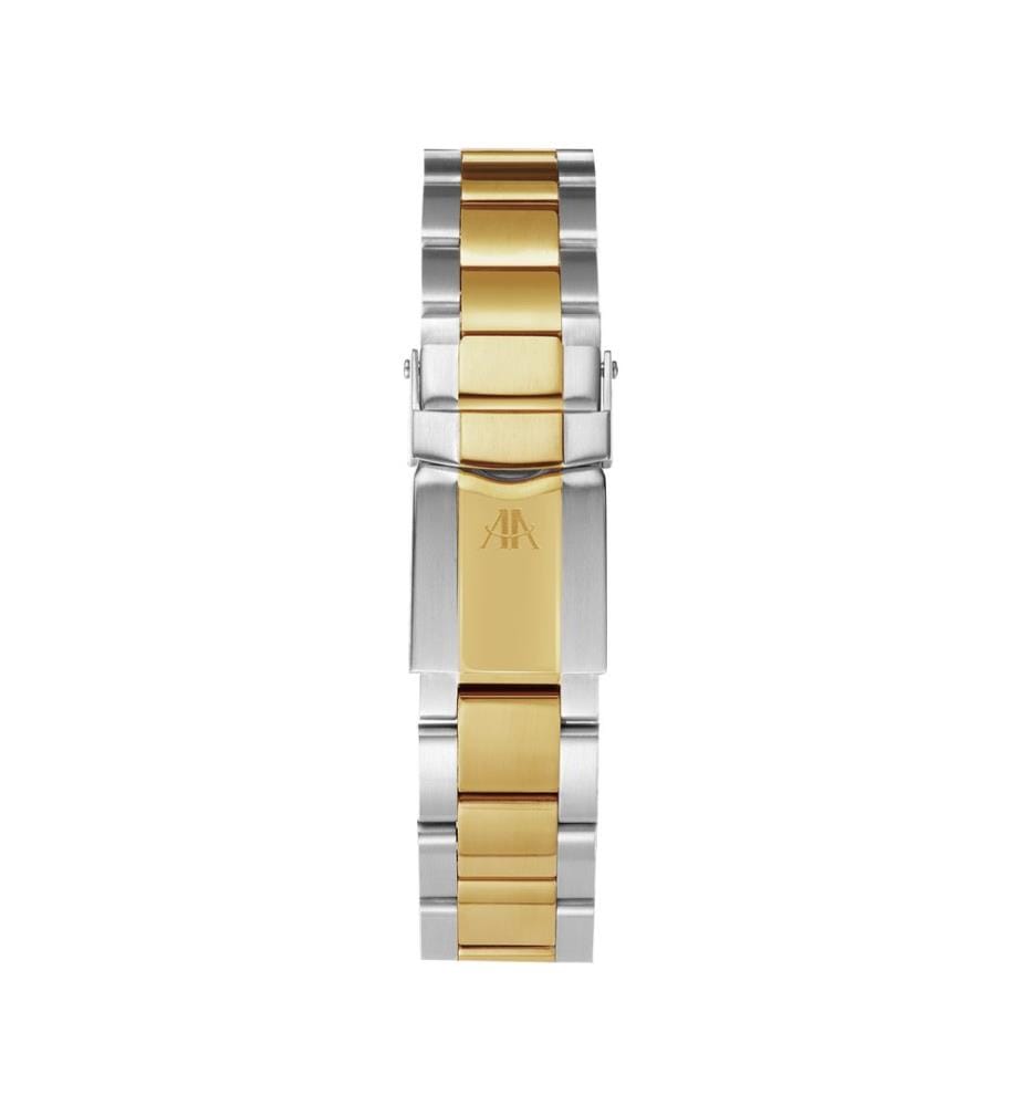 Automatische Uhr Commander - Silbernes Gold