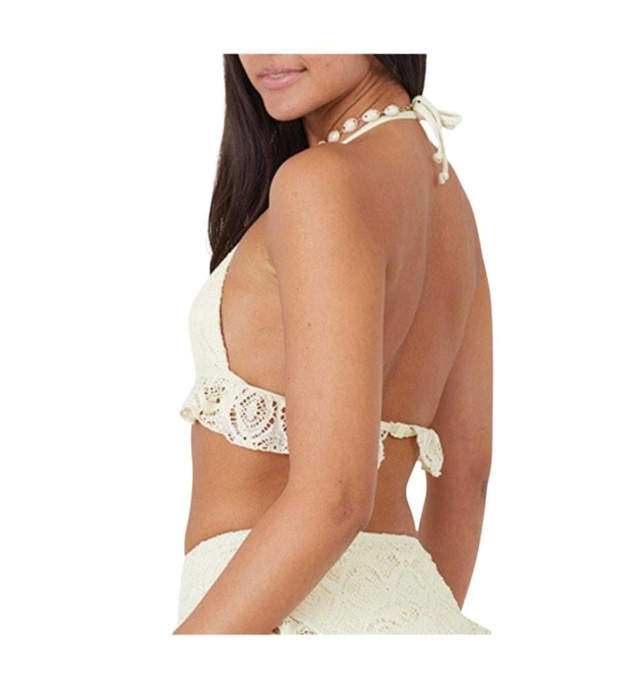 Brave Soul Womens/Ladies Crochet Bikini Top