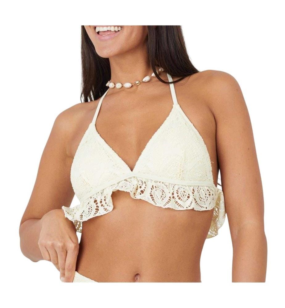 Brave Soul Womens/Ladies Crochet Bikini Top