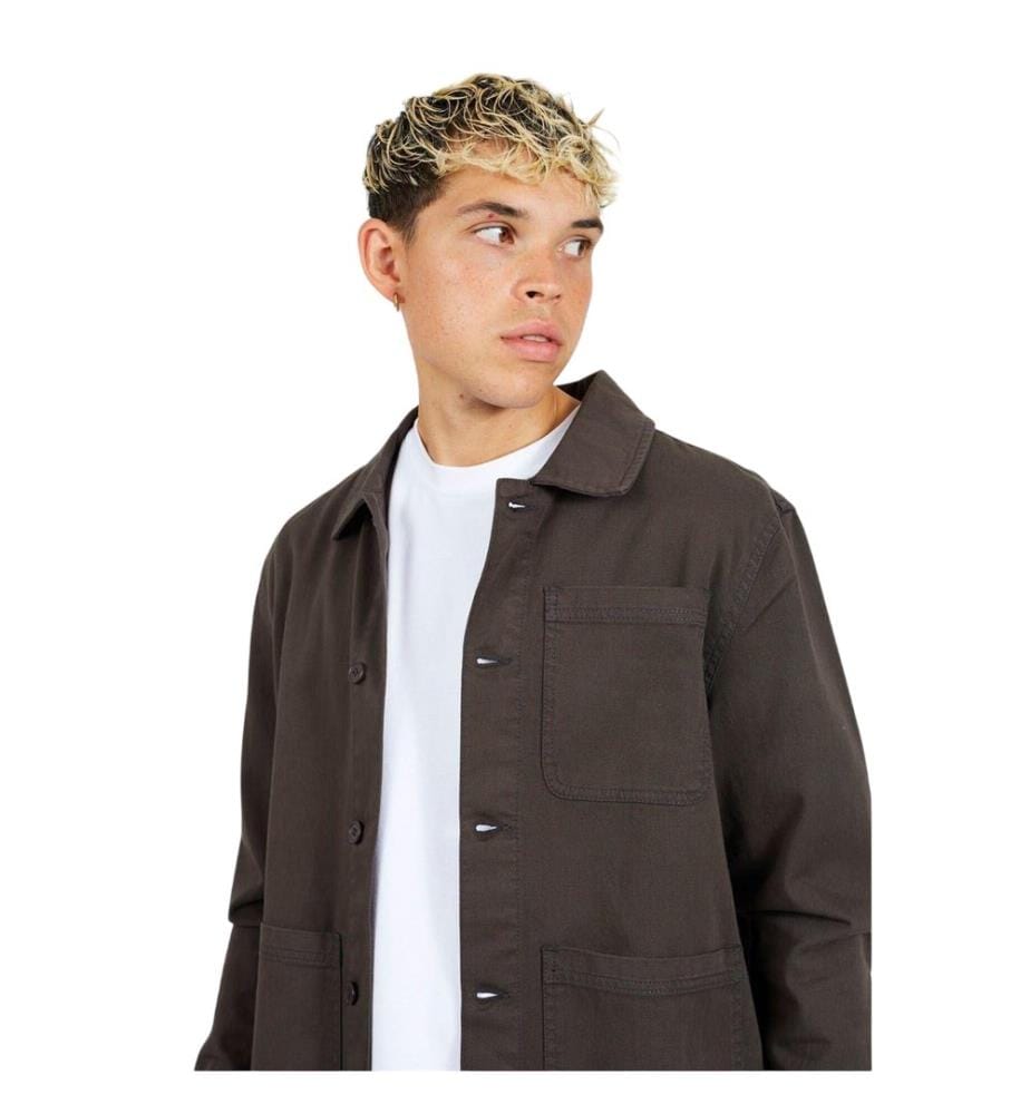 Brave Soul - Hemdjacke für Herren, Twill