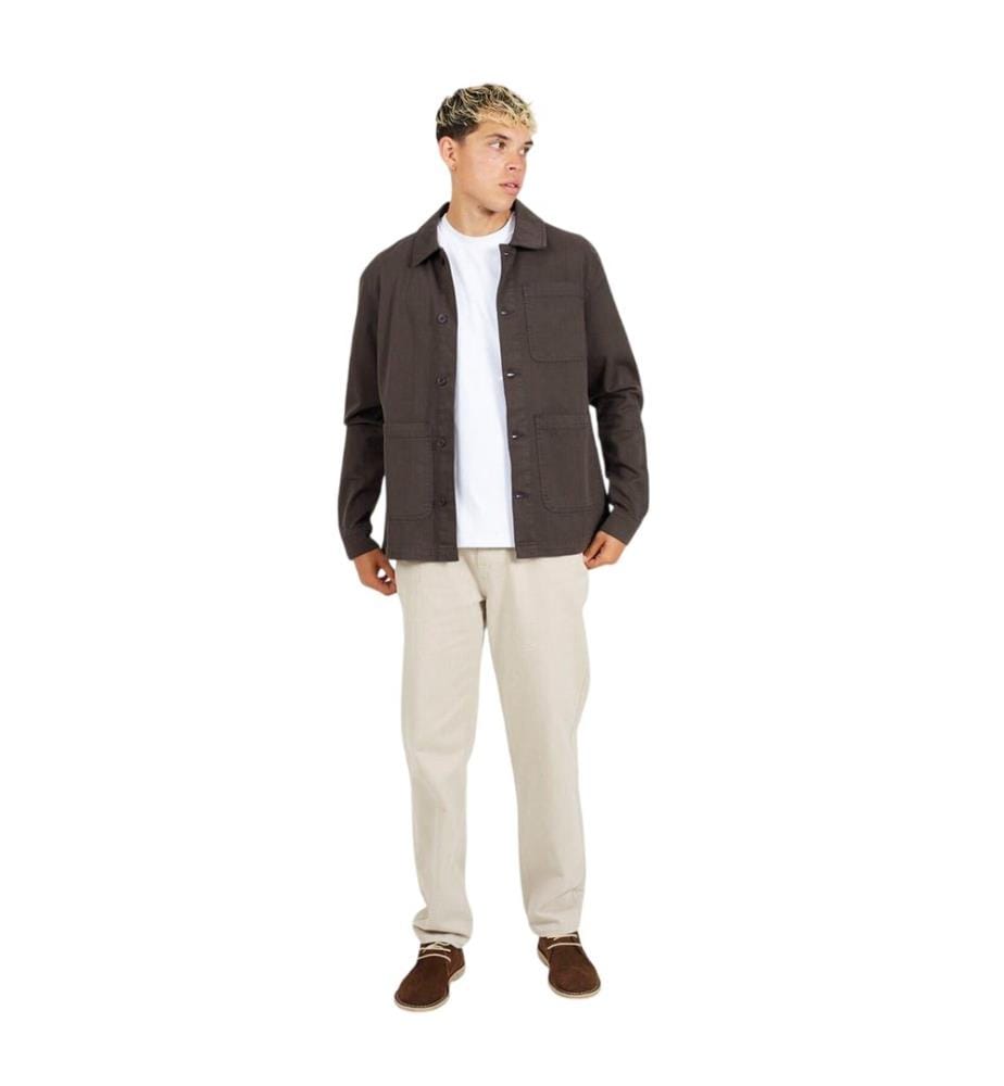 Brave Soul - Hemdjacke für Herren, Twill